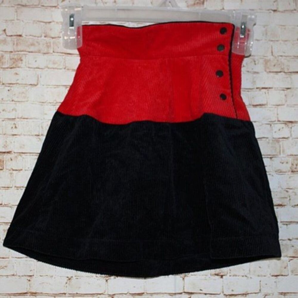 Marni Girls' Colorblock Corduroy Skirt Size 6 NWT